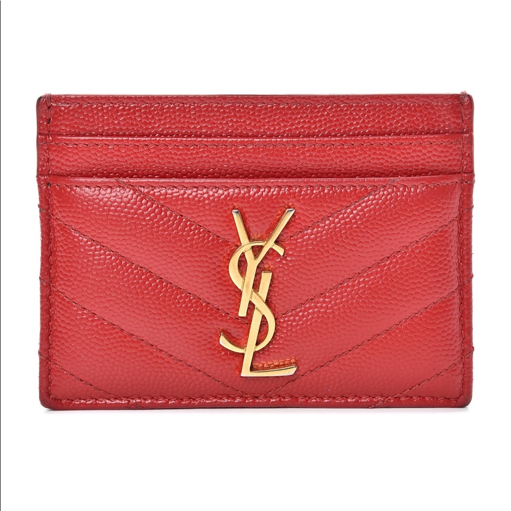 Saint Laurent card holder